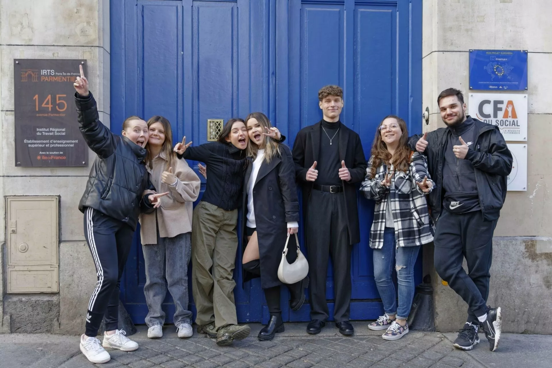 Etudiants IRTS Parmentier taxe d'apprentissage